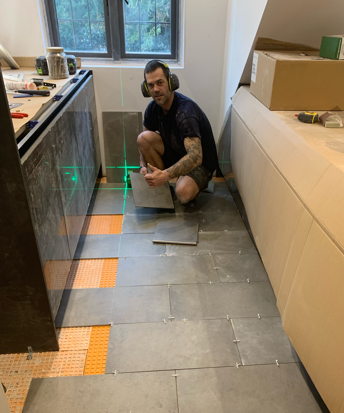 Flooring and tiling
